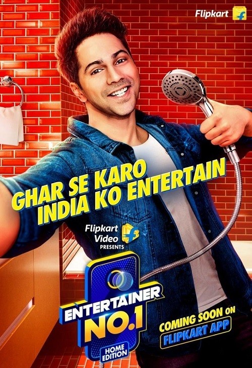 Flipkart introduces a unique stay-at-home reality show with Varun Dhawan, encouraging Indians to entertain from home! 12