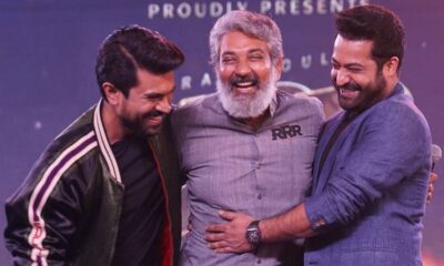 RRR director S S Rajamouli ,and his two leading men Ram Charan and NTR Jr have a lot to celebrate  about.
