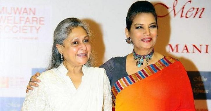 Jaya Bachchan and Shabana Azmi