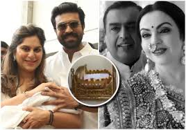 Did  Mukesh Ambani Gift Ram Charan’s Baby A Golden Cradle? Here’s The Truth 12