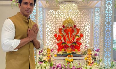 Sonu Sood:  “I’ve Been Able To Fulfil  All The Promises I Made  To Bappa” 9