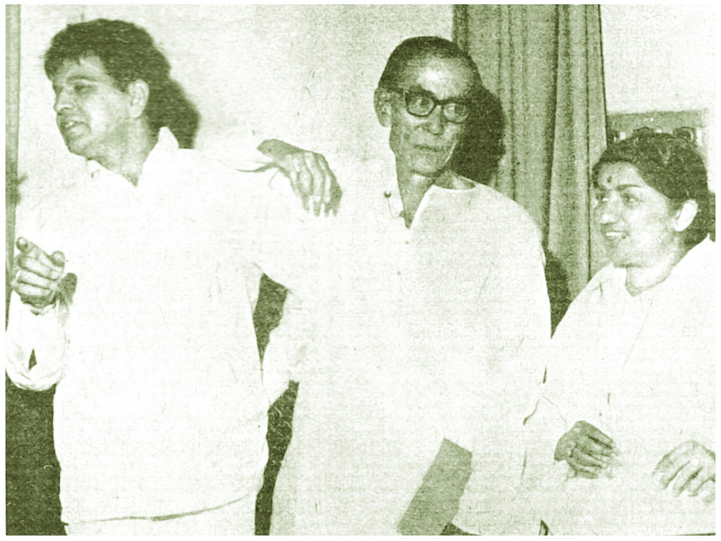 S D Burman  and Lata Mangeshkar